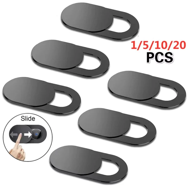 Ultra-Thin Webcam Cover Shutter Slider for Privacy