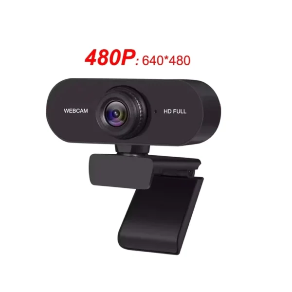 2K 1080P 720P 480P HD USB Webcam with Microphone
