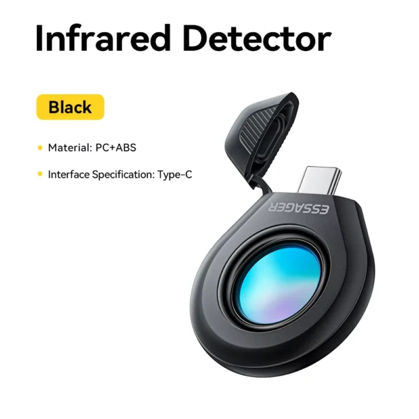 Essager Infrared Camera Detector Anti-Peeping Lens Finder
