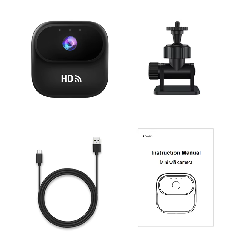 Ourlife HD Mini WiFi Security Camera with Motion Alert