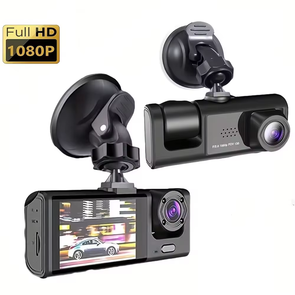 Dual & Triple Lens Dash Cam with Night Vision 1080P HD
