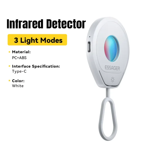 Essager Mini Infrared Hidden Camera Detector Portable