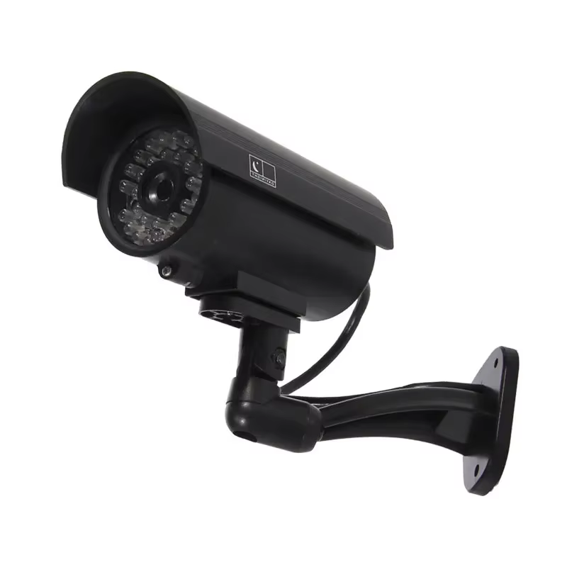 Simulation Solar CCTV Dummy Camera Outdoor Security