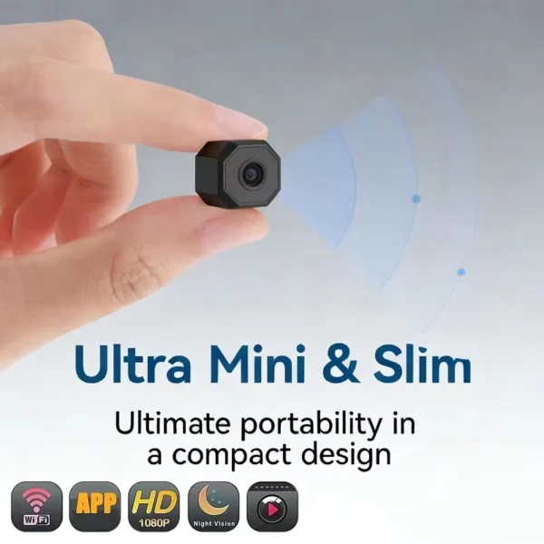 1080P HD Wireless Mini WiFi Security Camera
