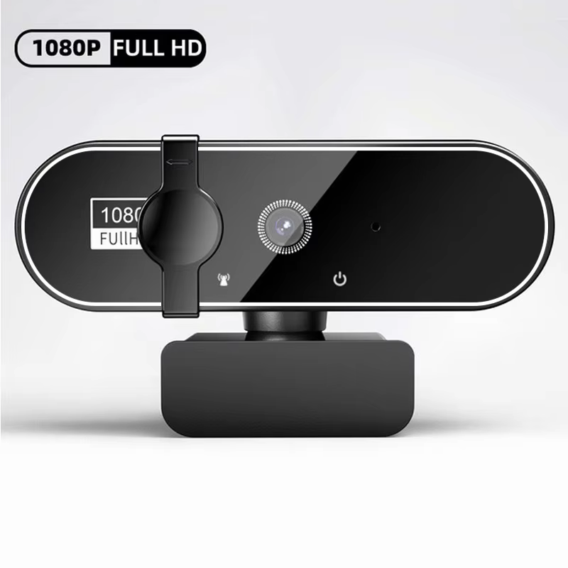 EOENKK 4K Autofocus Webcam with Microphone USB Interface