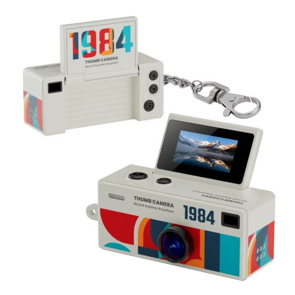 G62 Retro Mini Keychain Camera 1080P HD Recorder