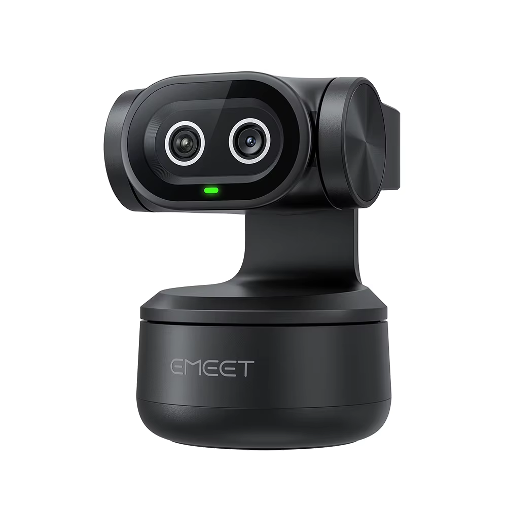 EMEET PIXY 4K Dual-Camera AI PTZ Webcam with Gesture Control
