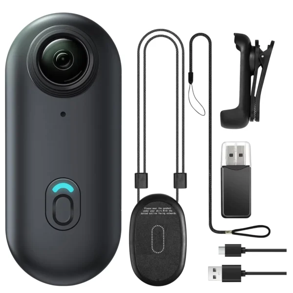 Mini 1080P Body Camera with Magnet & Clip Accessories
