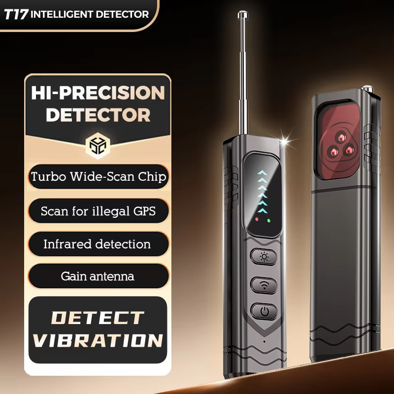 Upgraded T17 Hidden Spy Camera & GPS Tracker Detector
