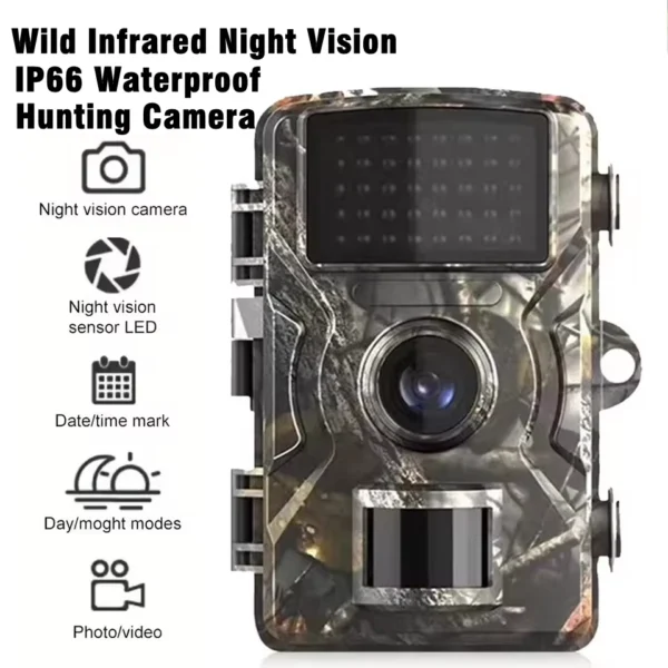 Hunting Camera with Wild Infrared Night Vision and 16MP Imaging