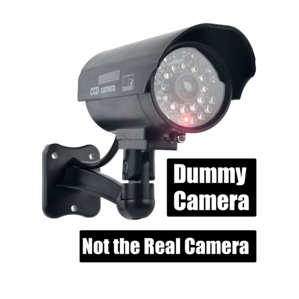 Eleopard Waterproof Dummy CCTV Camera with Flashing LED