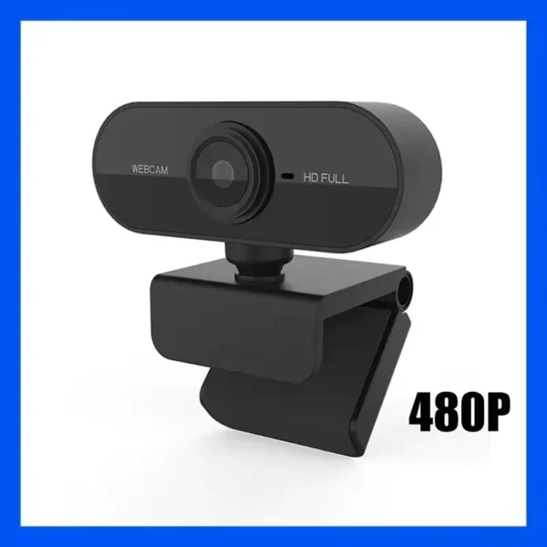 KaiAqua 4K USB Webcam with Auto Focus & Microphone