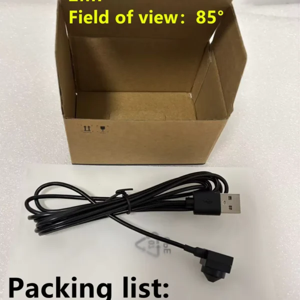 Mini USB Type-C Webcam 1080P HD 2MP with 3.7mm Lens