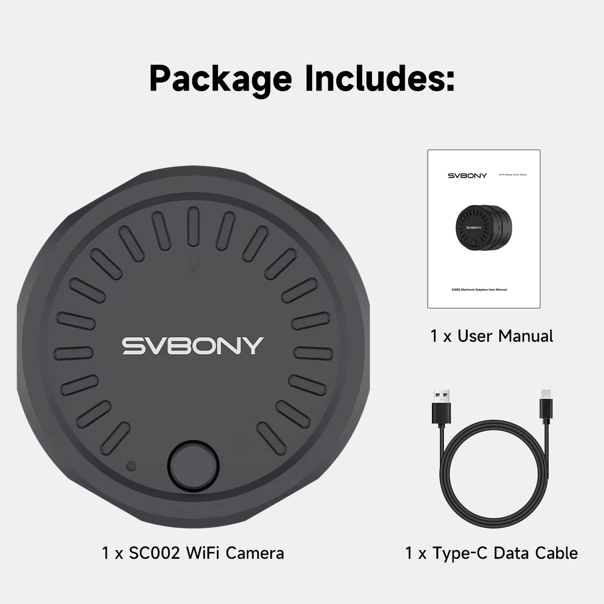 Svbony SC002 WiFi Digiscoping Camera for Birdwatching
