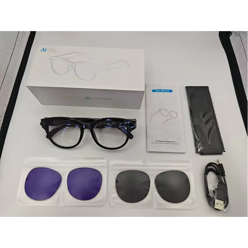 800W Camera Smart Glasses with AI Translation & Bluetooth Calls