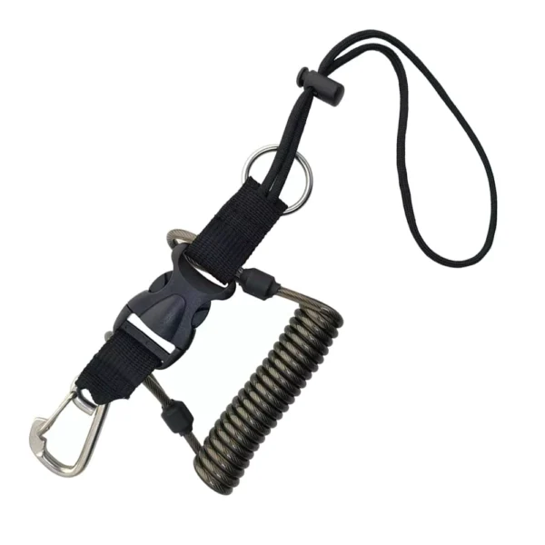 Scuba Diving Retractable Steel Wire Camera Tether