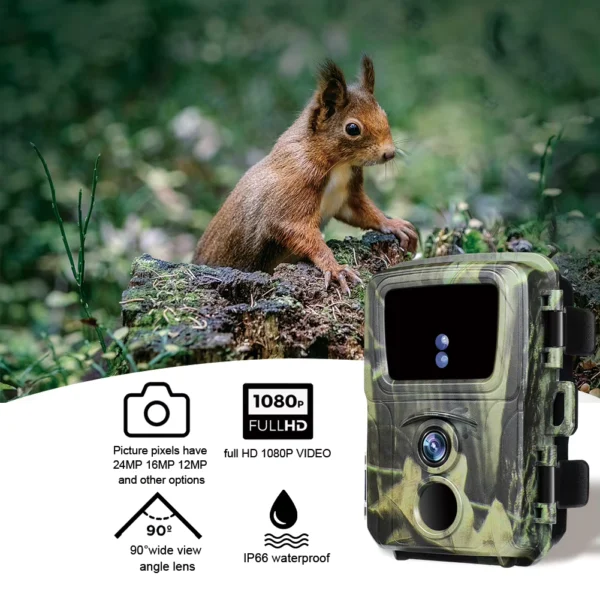 Mini600 20MP 1080P Waterproof Trail Hunting Camera