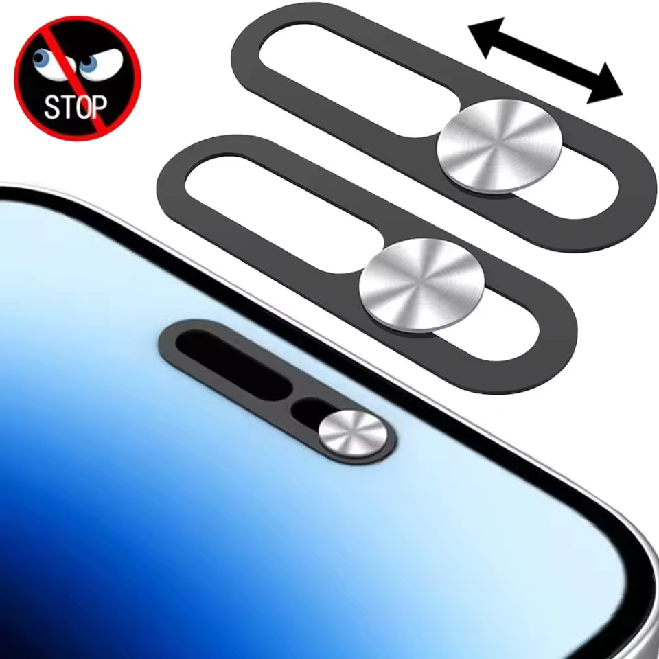 Ultra-Thin Slide Privacy Cover for iPhone Front Cameras