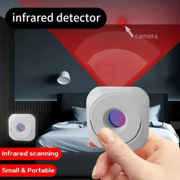 Portable Camera Detector for Hidden Lens Detection