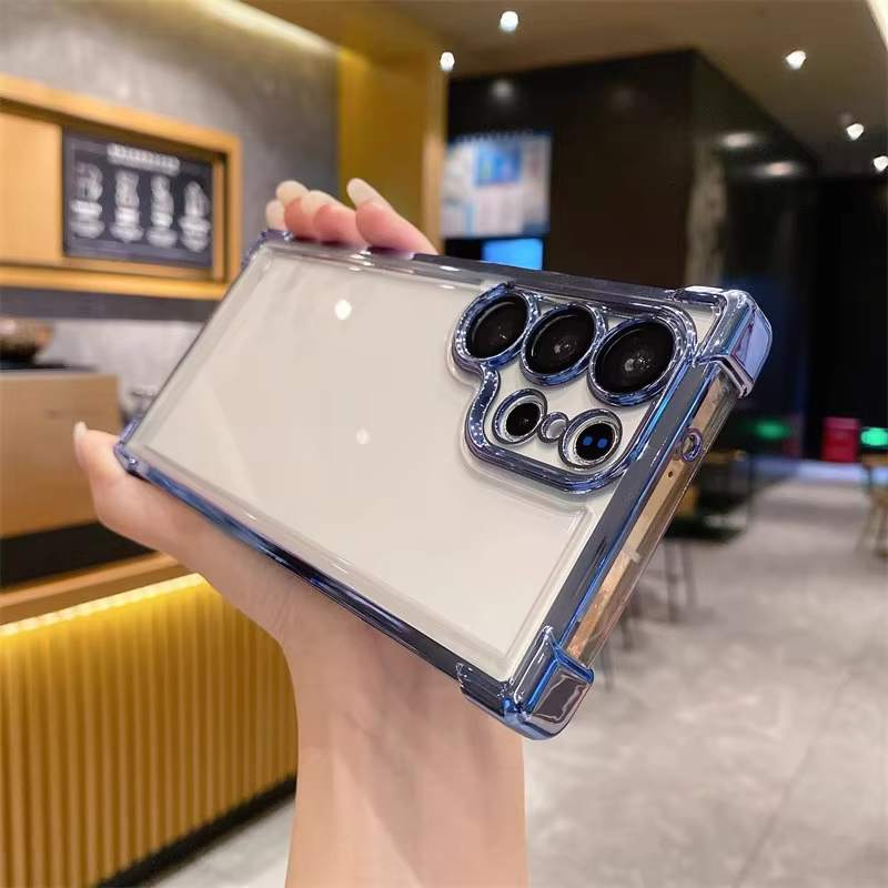 Full Coverage Case with Camera Protector for Samsung Galaxy