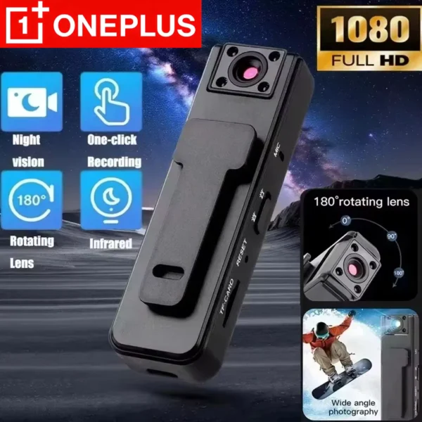 OnePlus A9 Mini 1080P HD Night Vision Sports Camera