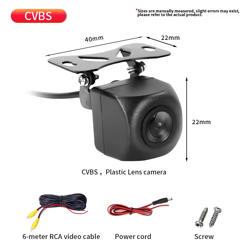 AHD 1080P Fisheye Rear View Car Backup Camera 170° Wide