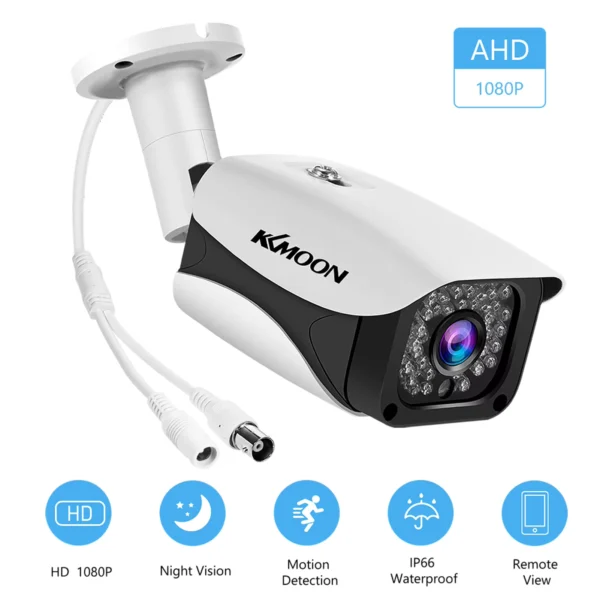 2MP 1080P HD Outdoor Indoor CCTV Camera with Night Vision