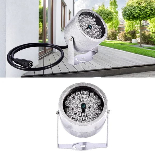 48 LED Waterproof Infrared Night Vision Light for CCTV Cameras