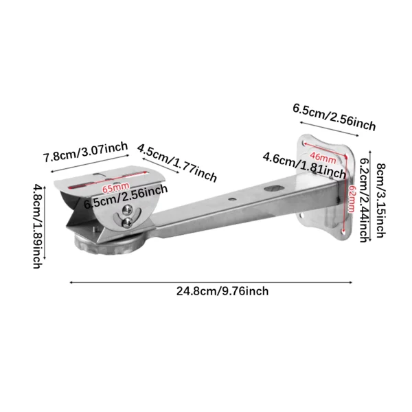 Steel Outdoor Camera Mount Bracket for Dome Cameras