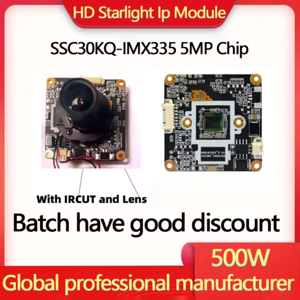 IMX335 5MP Sony CMOS OpenIPC Camera Module 30fps