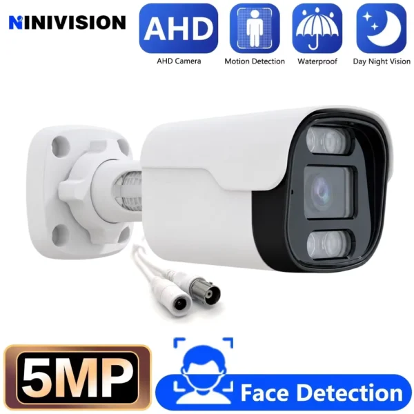 5MP Wired Waterproof Outdoor AHD CCTV Dome Camera