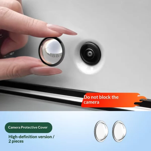 Universal Car Camera Lens Protector 2-Pack 360° Guard