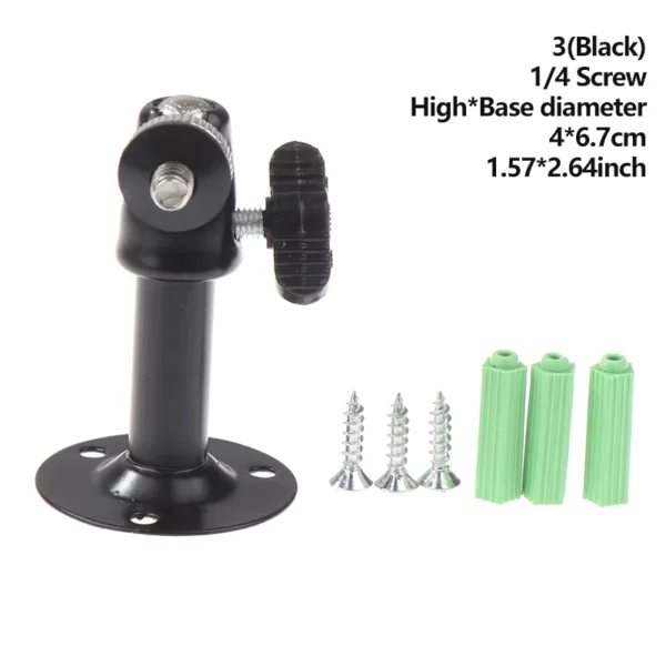 Wall Mounted Metal Holder for Security Cameras