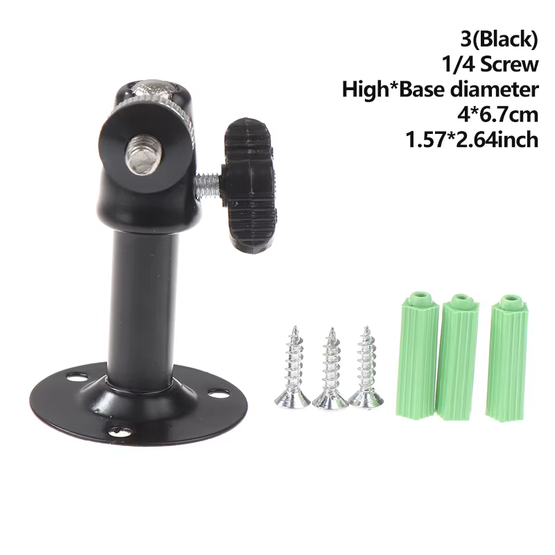 Wall Mounted Metal Holder for Security Cameras