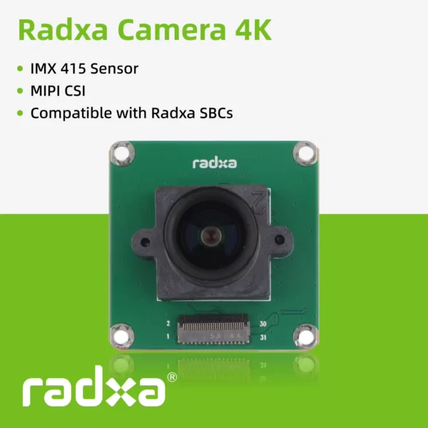 Radxa 4K Camera Module with IMX415 Sensor