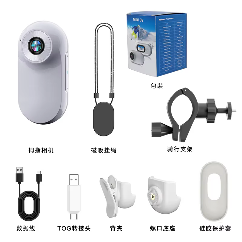 Mini HD Body Camera 1080P with 0.96 Inch Screen