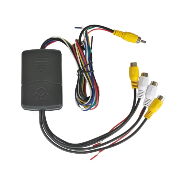DIYKIT 4-Channel Car Camera Video Control Converter Box