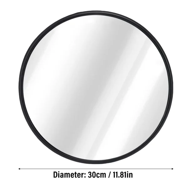 Indoor Round Convex Security Mirror with Wall Mount