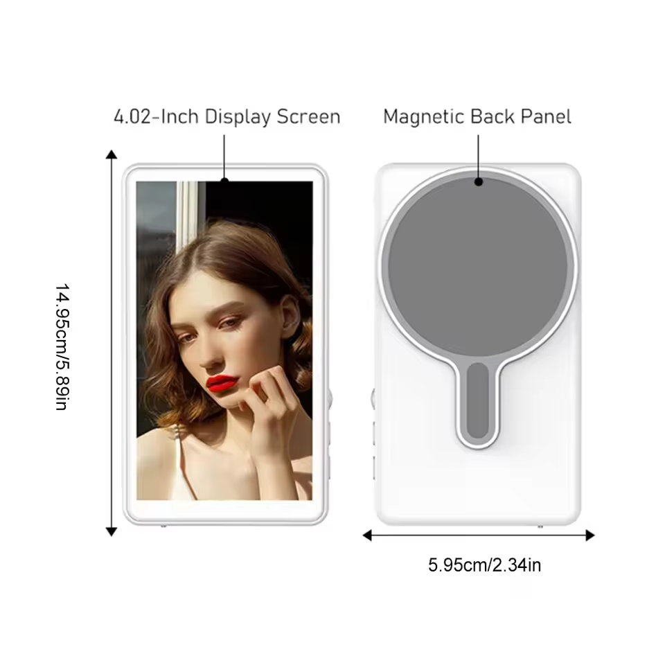 Magnetic Smartphone Monitor for Vlogging and Live Streaming