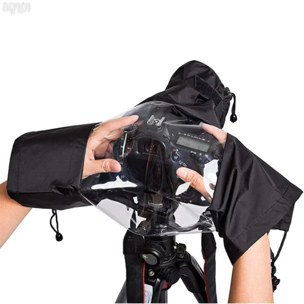 Waterproof DSLR Camera Rain Cover with Tripod Access