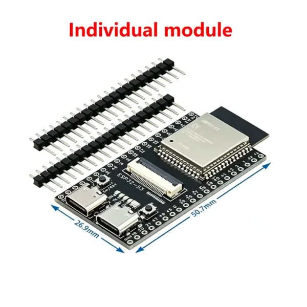 ESP32-S3 CAM WiFi Bluetooth Board with Optional Camera