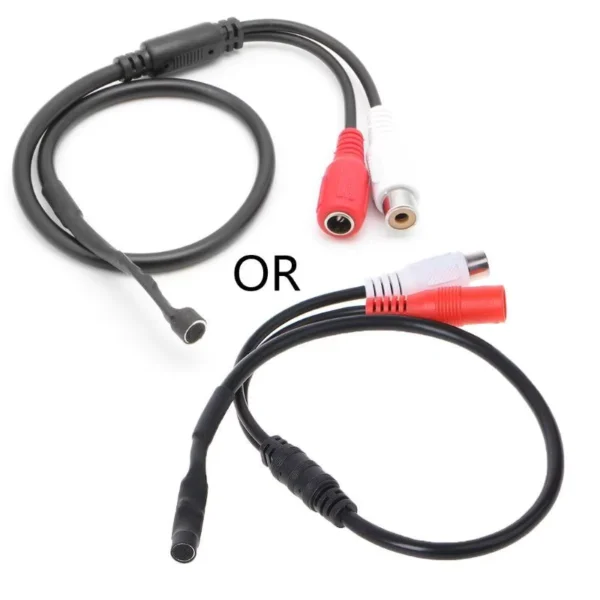 High Sensitivity CCTV Microphone for DVR Systems