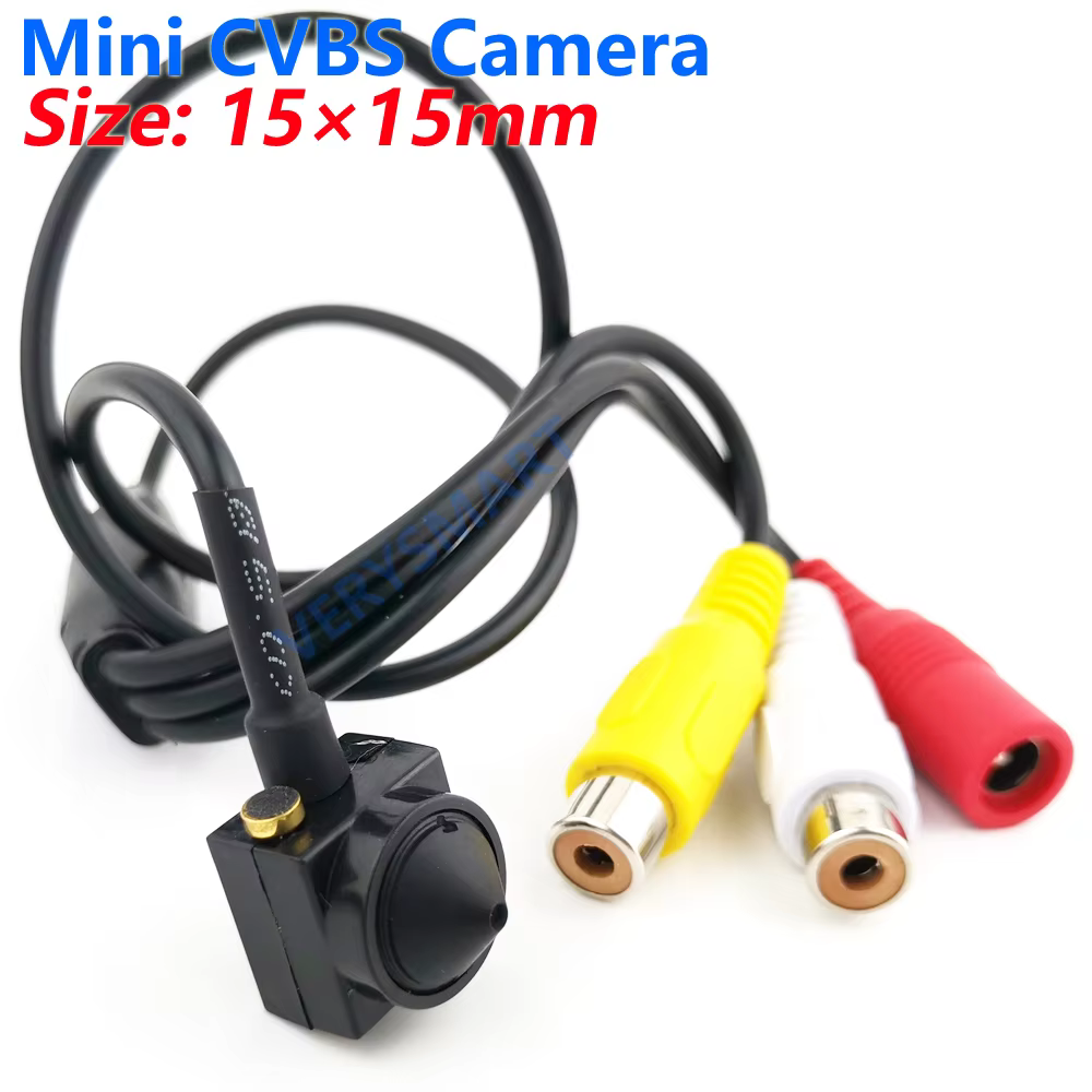 Super Small Mini Analog CCTV Camera 3.7/2.1mm Lens HD