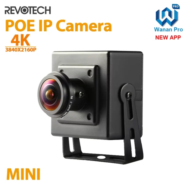 Revotech 8MP 5MP POE Fisheye HD IP Indoor Security Camera
