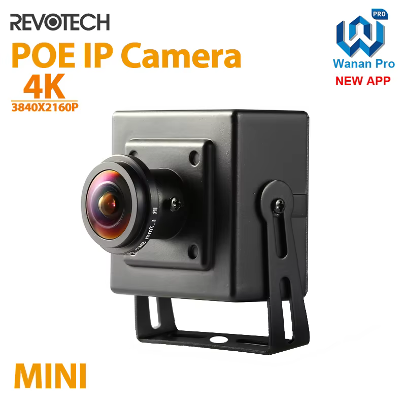 Revotech 8MP 5MP POE Fisheye HD IP Indoor Security Camera