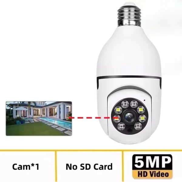 8MP Dual Lens WiFi PTZ Security Camera with AI Tracking
