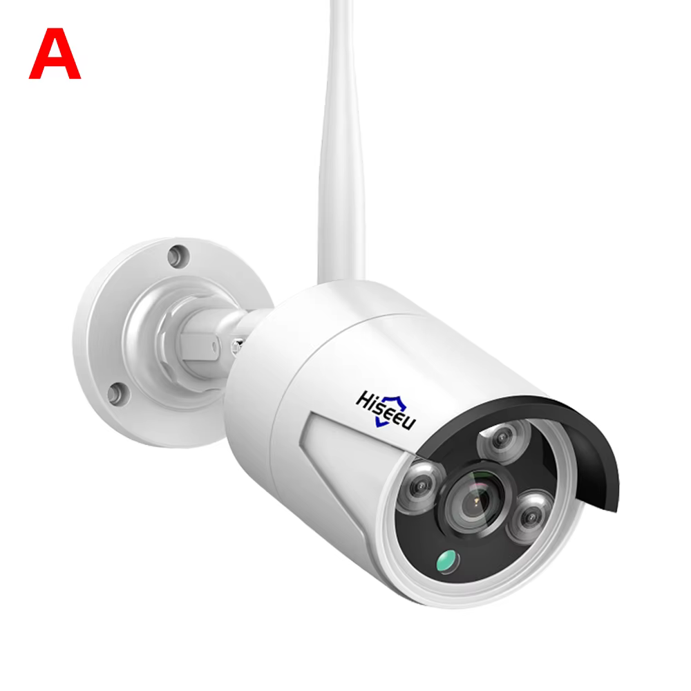 Hiseeu 3MP Wireless IP Camera with 3.6mm Lens Waterproof