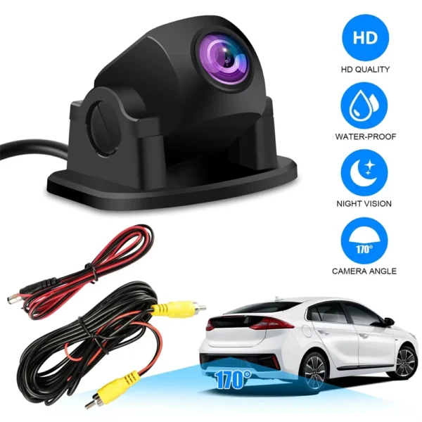 Waterproof HD Car Reverse Front Rear View Backup Camera