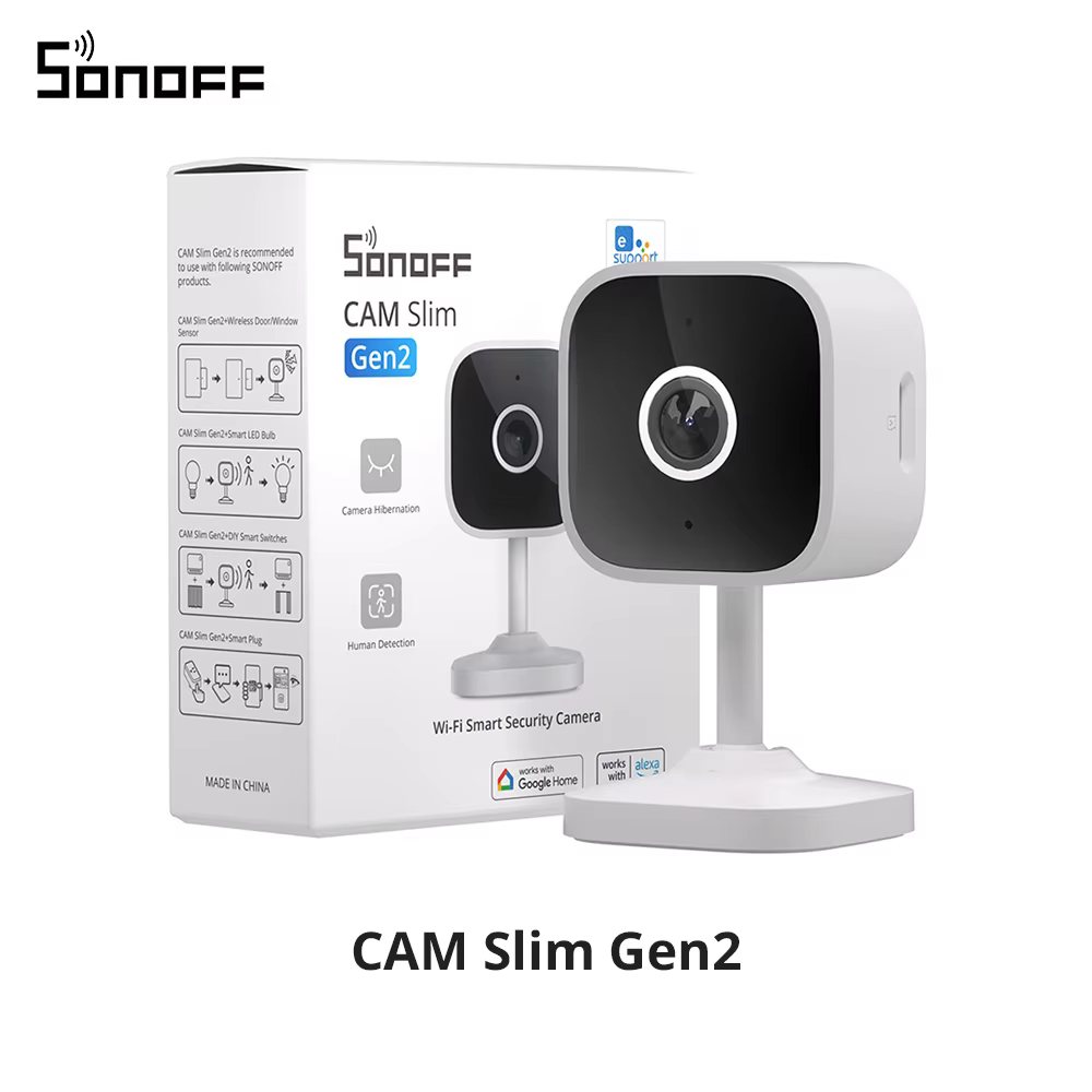 SONOFF CAM-S2 1080P WiFi Home Security Camera with AI Alerts