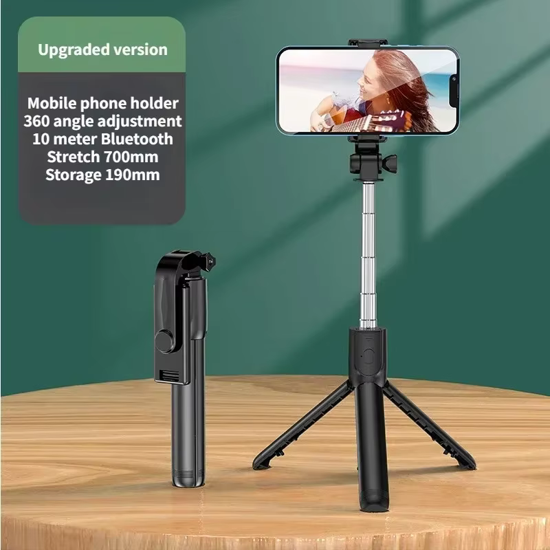 Wireless Selfie Stick Tripod with Light & Bluetooth Remote
